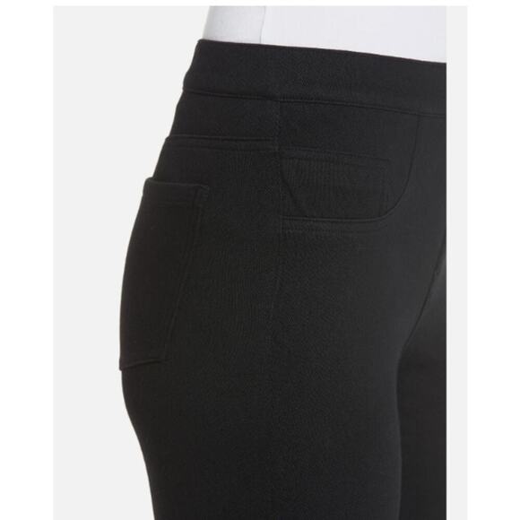 Spanx Ankle Black Ponte Midrise Skinny Leg Jeggings Women Sz M 20018R - Picture 8 of 13